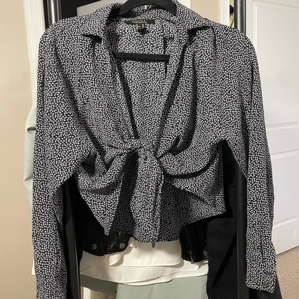Front Tie Top Size S